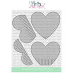 Pretty Pink Posh Fringe Heart Dies