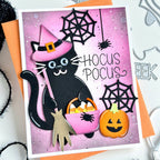 Pretty Pink Posh Ghost Holder and Halloween Holder Additions Die Set candy corn