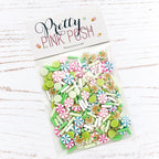 Pretty Pink Posh Gingerbread Cheer Clay Confetti