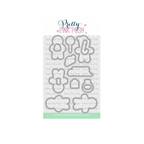 Pretty Pink Posh Gingerbread Friends Clear Stamp and Die Set image 2