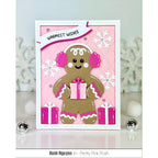 Pretty Pink Posh Gingerbread Holder Dies pink
