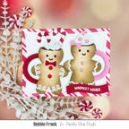 Pretty Pink Posh Gingerbread Mug Dies wishes
