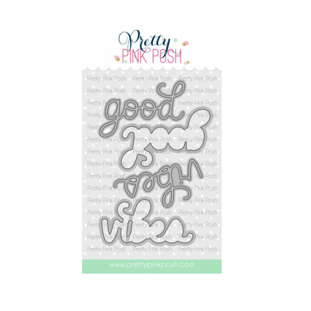Pretty Pink Posh Good Vibes Shadow Dies