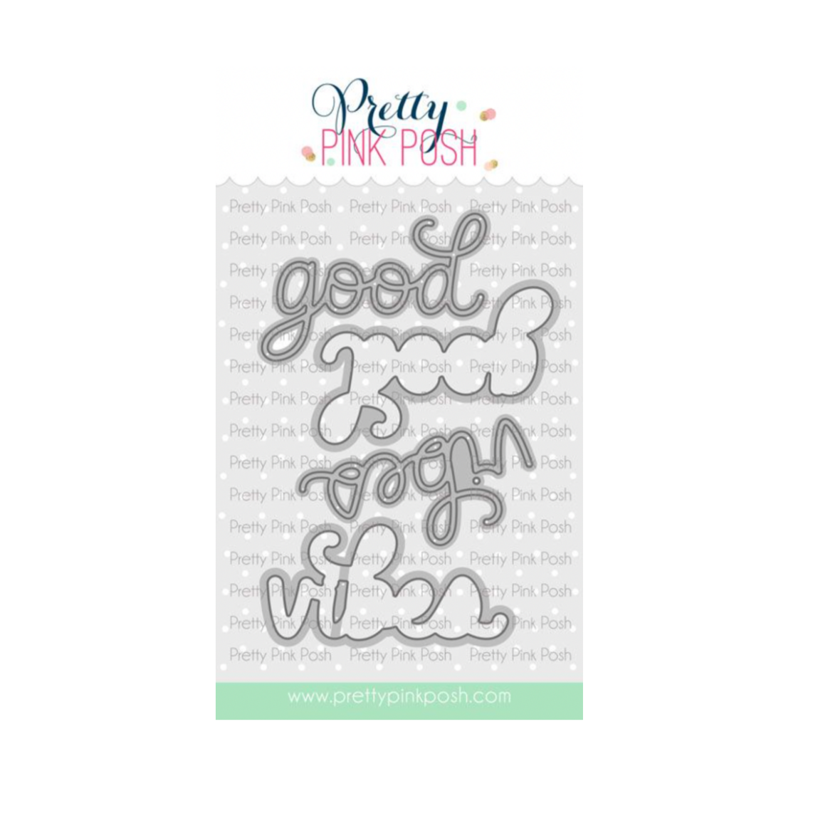 Pretty Pink Posh Good Vibes Shadow Dies