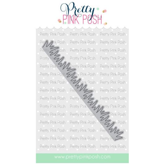 Pretty Pink Posh Grass Border Die