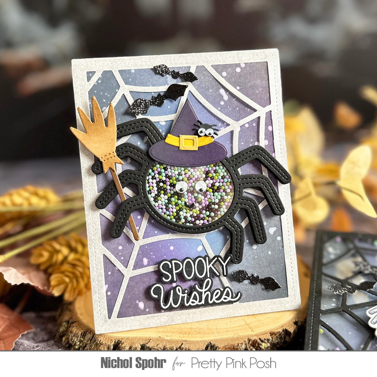 Pretty Pink Posh Halloween Bucket Addition Dies big eyes | color-code:ALT02