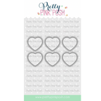 Pretty Pink Posh Halloween Candy Hearts Clear Stamp and Die Set image 2
