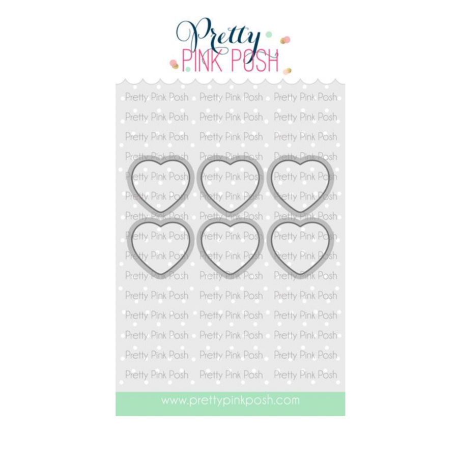 Pretty Pink Posh Halloween Candy Hearts Dies
