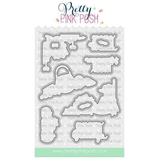 Pretty Pink Posh Halloween Corners Dies
