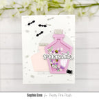 Pretty Pink Posh Halloween Friends Clay Confetti bats