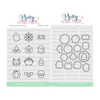 Pretty Pink Posh Halloween Icons Clear Stamp and Die Set