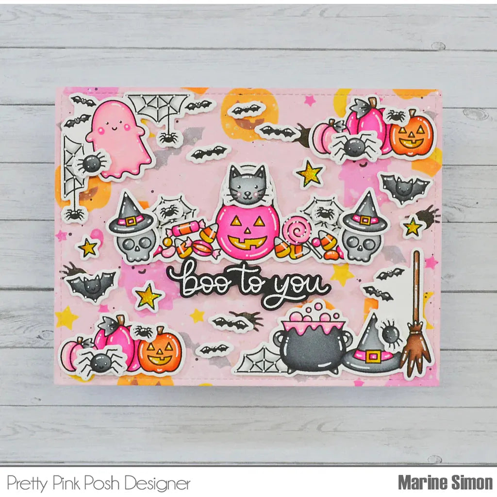 Pretty Pink Posh Halloween Icons Dies
