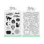 Pretty Pink Posh Halloween Silhouettes Clear Stamp and Die Set