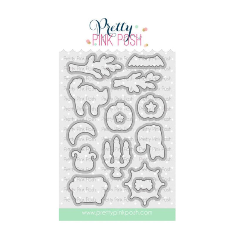 Pretty Pink Posh Halloween Silhouettes Clear Stamp and Die Set product image 2