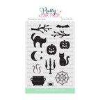 Pretty Pink Posh Halloween Silhouettes Clear Stamps
