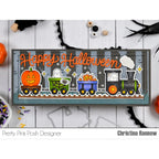 Pretty Pink Posh Halloween Train Clear Stamps