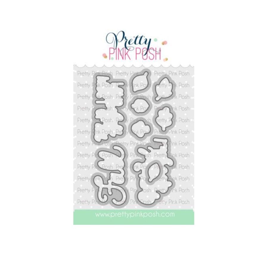 Pretty Pink Posh Happy Fall Coordinating Dies
