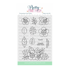 Pretty Pink Posh Happy Hibiscus Clear Stamp and Die Set product image 1