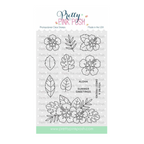 Pretty Pink Posh Happy Hibiscus Clear Stamps