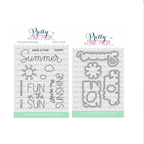 Pretty Pink Posh Happy Summer Clear Stamp and Die Set