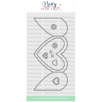 Pretty Pink Posh Heart Card Base Dies
