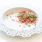 Pretty Pink Posh Holiday Gingerbread Clay Confetti image 1