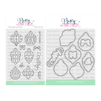 Pretty Pink Posh Holiday Ornaments Clear Stamp and Die Set