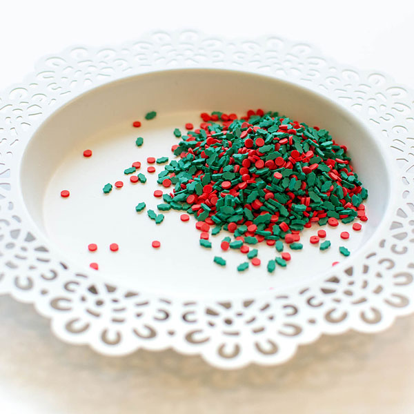 Pretty Pink Posh Holly Berries Clay Confetti image 1