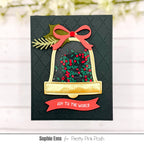 Pretty Pink Posh Holly Berries Clay Confetti joy