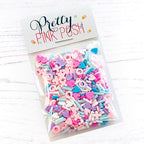 Pretty Pink Posh Hugs and Kisses Clay Confetti