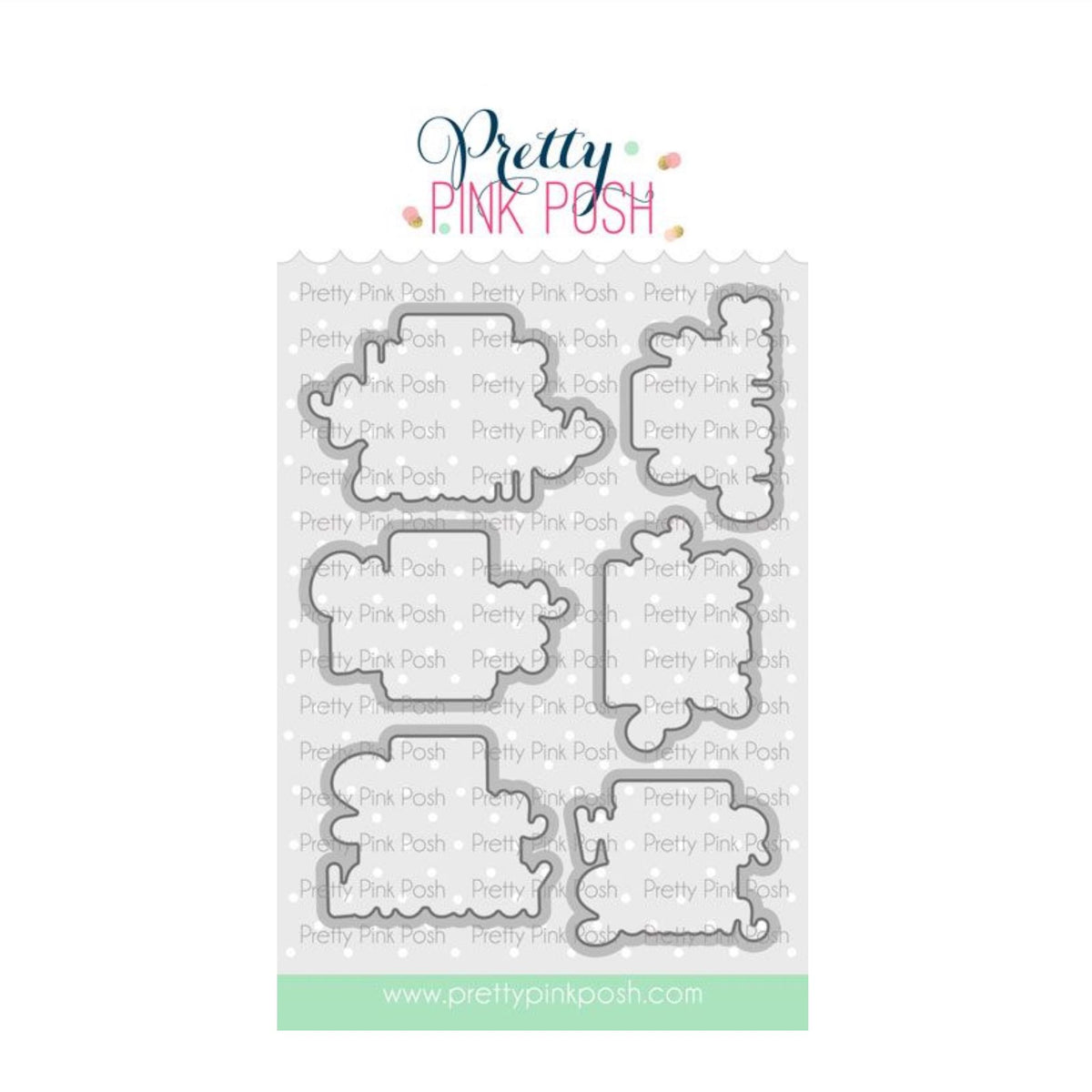 Pretty Pink Posh Inside Sentiments Christmas Clear Stamp and Die Set product image 2