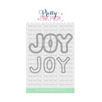 Pretty Pink Posh Joy Word Shaker Dies