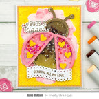 Pretty Pink Posh Ladybug Shaker Dies hearts
