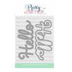 Pretty Pink Posh Large Hello Shadow Dies