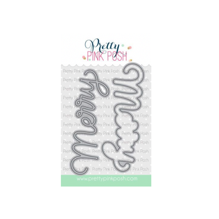 Pretty Pink Posh Large Merry Shadow Dies