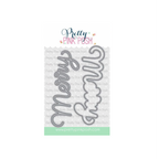 Pretty Pink Posh Large Merry Shadow Dies