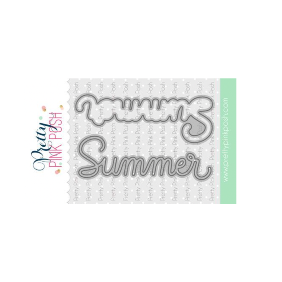 Pretty Pink Posh Large Summer Shadow Dies
