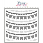 Pretty Pink Posh Layered Garlands Stencils