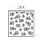 Pretty Pink Posh Layered Hibiscus Stencils