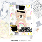 Pretty Pink Posh Layered Lucky Items Stencils lucky charm | color-code:ALT01