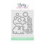 Pretty Pink Posh Let It Snow Clear Stamp and Die Set image 2