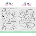 Pretty Pink Posh Lucky Animals Clear Stamp and Die Set