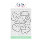 Pretty Pink Posh Lucky Animals Clear Stamp and Die Set image 