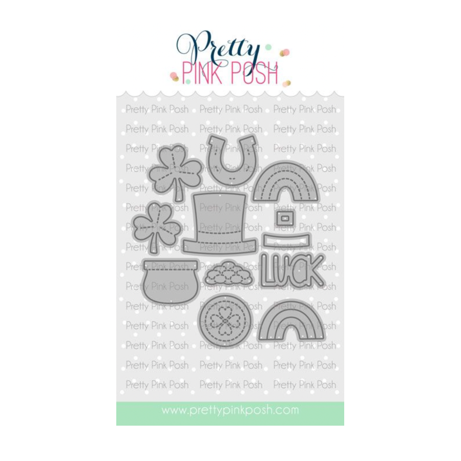 Pretty Pink Posh Lucky Holder Additions Dies