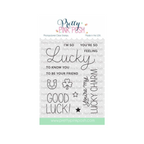 Pretty Pink Posh Lucky To Know You Clear Stamps