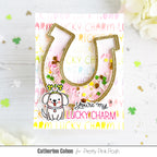 Pretty Pink Posh Lucky To Know You Clear Stamps lucky charm