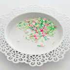 Pretty Pink Posh Merry and Minty Clay Confetti