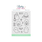 Pretty Pink Posh Mini Ghosts Clear Stamps