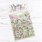 Pretty Pink Posh Mistletoe Kisses Shaker Beads
