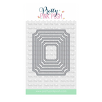 Pretty Pink Posh  Notched Rectangles Dies
